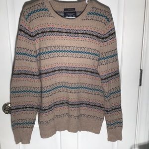 American Eagle Men’s fair isle sweater